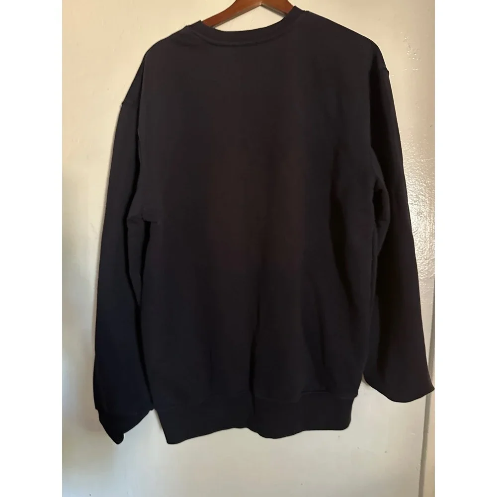 Polo Ralph Lauren Men's Ski Bear Graphic Crewneck Sweatshirt - Navy Blue - XXL